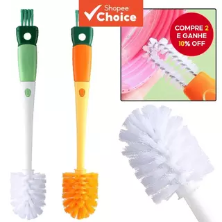 Escova Multifuncional 5 em 1 - Ferramenta de Limpeza com Cabo Longo para Canudos e Copos, Cuidado Sem Esforço em Oferta na Shopee