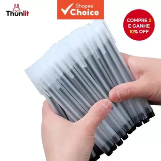 Conjunto De Canetas De Gel Pretas Thunlit 10 Unidades-Material Escolar De Escritório Para Escrita Suave E Fosca De 0.5 M em Oferta na Shopee