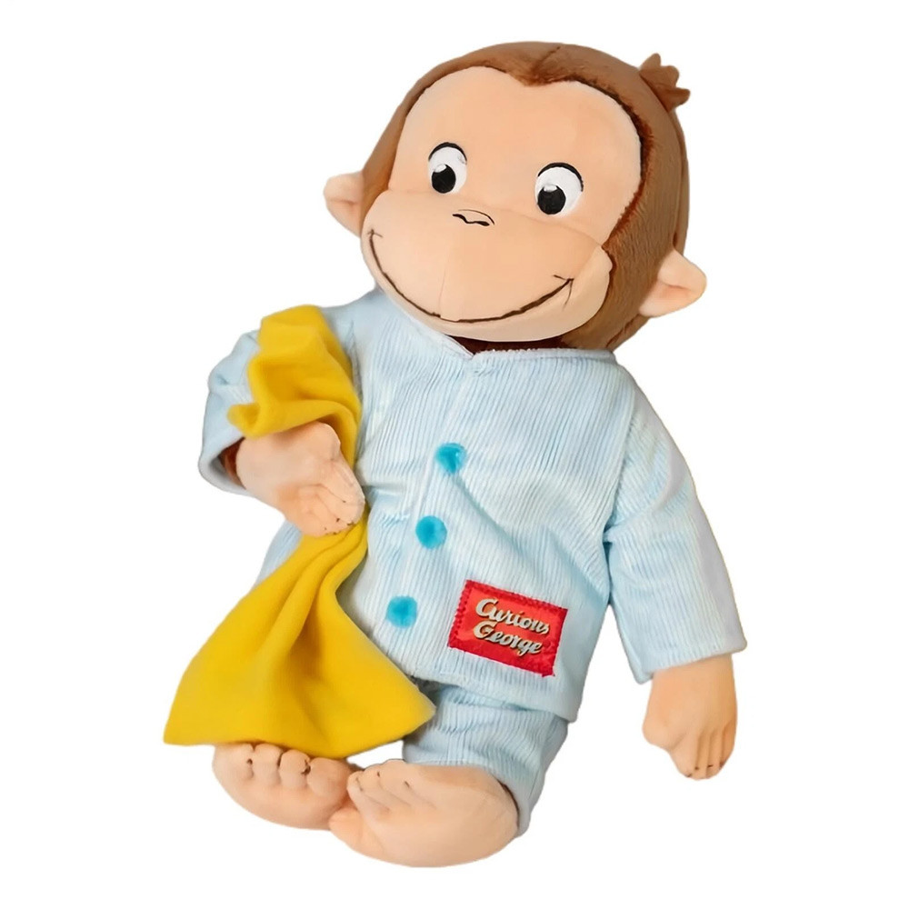 Curious George Plush Toy Multi Color Soft Stuffed Animal for Kids