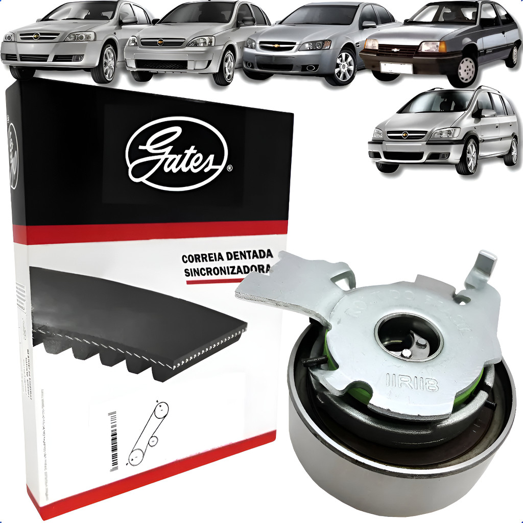 Kit Correia Dentada E Tensor Zafira Astra Vectra 1.8 2.0 8v | Shopee Brasil