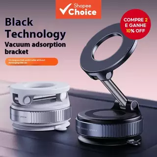 Suporte Magnético Ajustável E Dobrável Para Telefone , Ímã N52 , 360 ° Giratório Com Ventosa A Vácuo Painel , Azulejos D em Oferta na Shopee