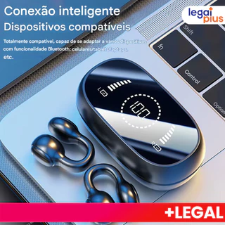 Fone Bluetooth Clip 2026 Conforto Máximo Não Intra Auricular Bateria de Longa Duração Proteção Auditiva em Oferta na Shopee