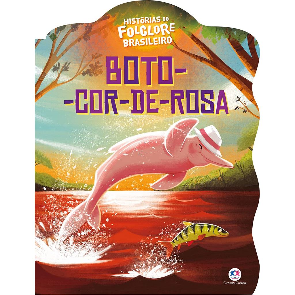 Boto-cor-de-rosa | Histórias do Folclore Brasileiro | Shopee Brasil