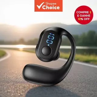 KY2 Pro Fone de Ouvido Bluetooth 5.3 com Microfone para Esportes, Vida Útil Ultra Longa da Bateria, Fones de Ouvido de em Oferta na Shopee