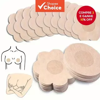 Capas Descartáveis Para Mamilos Com 100 Unidades De 6 Cm-Sem Costura E Respirável , Autoadesivas em Oferta na Shopee