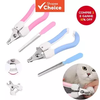 Cortador De Unhas Para Animais De Estimação Em Aço Inoxidável-Tesoura Cuidar De Cães E Gatos Cuidados Com Garras em Oferta na Shopee