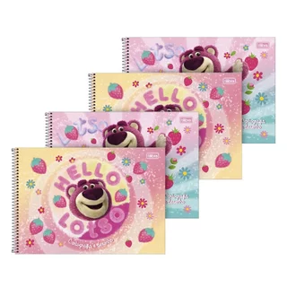 Caderno de Cartografia Tilibra Espiral - Capa Dura Sem Seda Lotso 80 Folhas - Embalagem com 4 Unidades em Oferta na Shopee