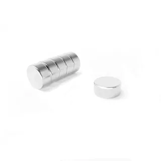 Ímã Neodímio Ø 11x5 mm N35 5 unidades