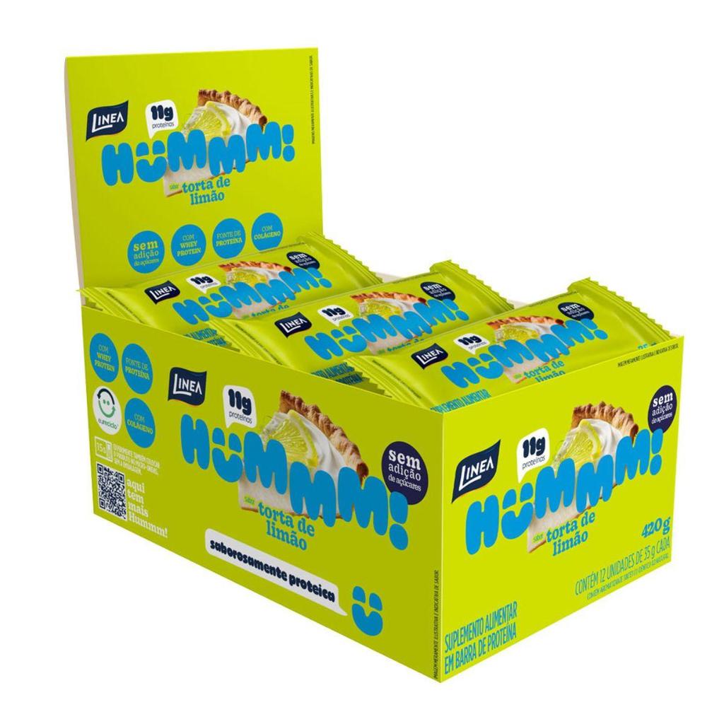 LINEA HUMMM BARRA PROT TORTA D LIMÃO 35G | Shopee Brasil