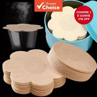 Capas Invisíveis Descartáveis Para Mamilos De 50/80 Unidades – Remendos De Peito Autoadesivos Roupas Íntimas Femininas em Oferta na Shopee