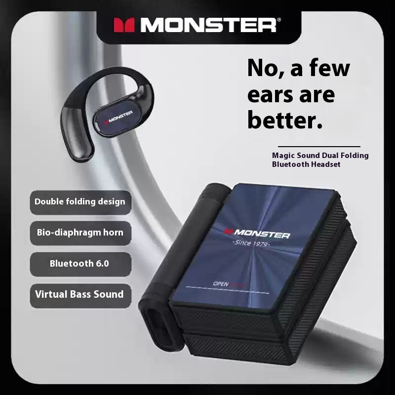 MONSTER OPEN EAR AC530 ワイヤレスイヤホン MONSTER AC530 Orelha Pendurado Sem Fio Bluetooth Fones De Ouvido