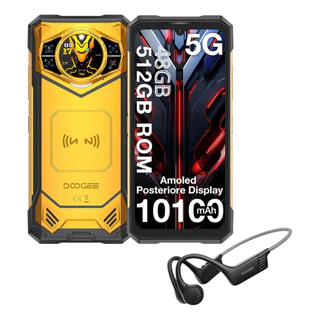 Doogee S200x Vip Edition 48gb 512gb Nfc 5g Robusto Dual Sim Amarelo
