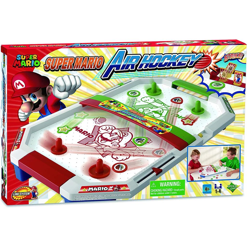 Jogo - Super Mario - Air Hockey - 7361 EPOCH MAGIA em Oferta na Shopee