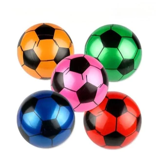 20 Bola Estilo Futebol Vinil Colorida Dente De Leite Praia, Festa e Decoração C/ Inmetro