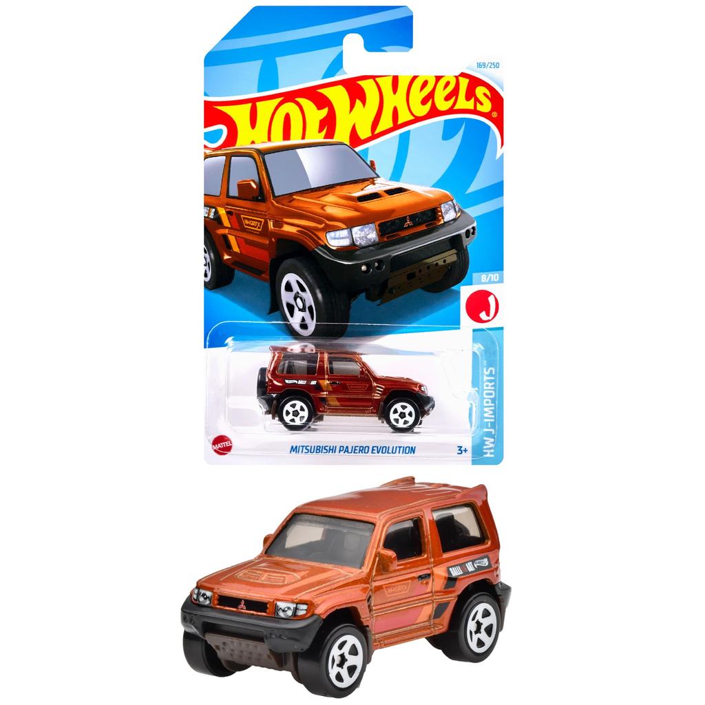 Hot Wheels Carro Básico Mitsubishi Pajero Evolution Veículo