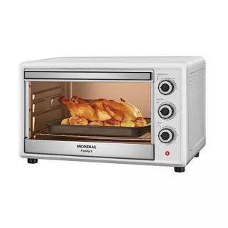 Forno Elétrico Mondial 42L Family II 127V Branco/Inox - FR-42-W em Oferta na Shopee