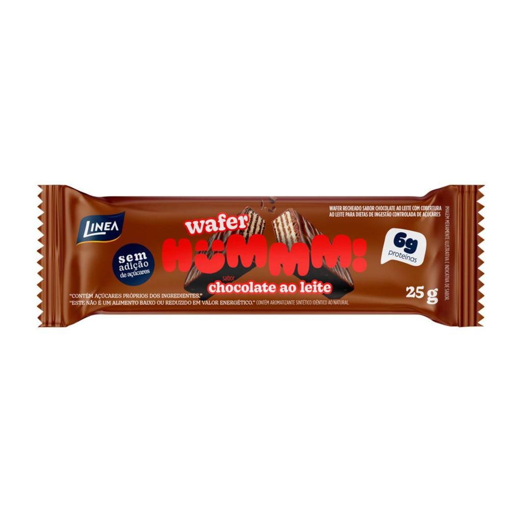 LINEA HUMMM WAFER PROT CHOCOLATE 25G | Shopee Brasil