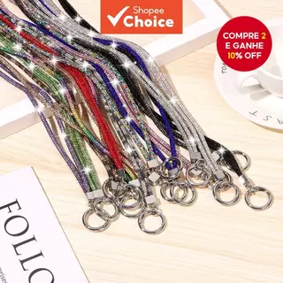 Cordão Universal Elegante Para Telefone Crossbody – Alça Ajustável Pescoço/Ombro iPhone/Samsung/Huawei/Xiaomi em Oferta na Shopee