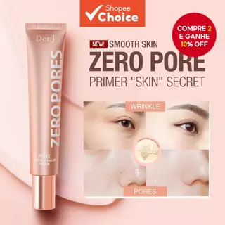 Der. J Primer Poreless Soft Focus, Creme de Base para Maquiagem, Bb Cream Hidratante e Iluminador para Tons de Pele em Oferta na Shopee