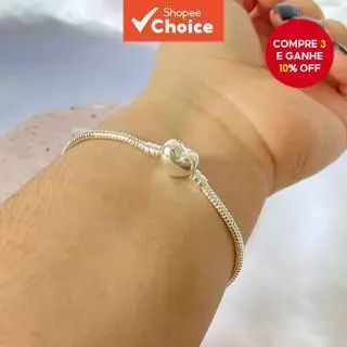 Pulseira Fofa Com Pingente De Coração , Joias Da Moda Para Mulheres , Meninas , Natal , Aniversário , Dia Dos Namorados em Oferta na Shopee