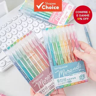 Conjunto De Canetas De Gel Cinza Morandi 9PCS-Esferográficas Vintage Multicoloridas De 0.5 Mm Para Escritório E Escola em Oferta na Shopee
