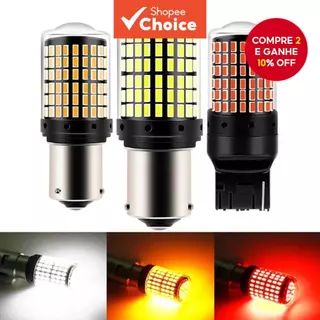 Oprah 2x 3014 144SMD Canbus Lâmpadas LED Para Sinais De Volta S25 1156 P21W BA15S , T20 7440 W21W em Oferta na Shopee