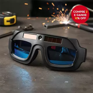 Óculos de Soldagem com Escurecimento Automático - Óculos de Proteção para Soldagem Anti-Brilho em Oferta na Shopee