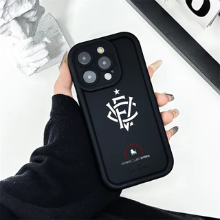 Capinha personalizada time Vitória para iPhone xr 11 12 13 14 15 16 17 pro max 14 16 plus capa silicone anti impacto