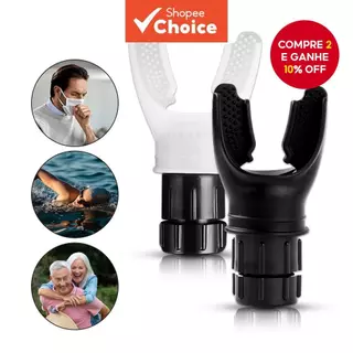 Ferramenta De Exercício Expiratório Ao Ar Livre Ajustável , Treinador De Respiração , Respirador Pulmonar , Silicone Res em Oferta na Shopee