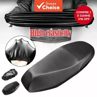 Capa De Assento De Motocicleta Em Couro PU-Proteção Elástica À Prova D'água E Resistente A UV em Oferta na Shopee