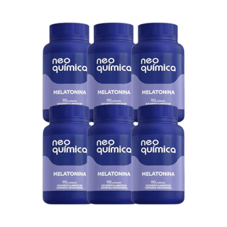 Kit 6x Melatonina Sabor Maracujá 90 Comprimidos - NEO QUIMICA em Oferta na Shopee