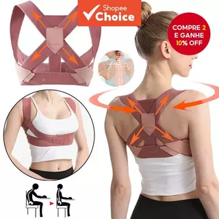 Corretor De Postura Invisível Para Adultos, Ajusta A Cintura, Peito E Pescoço Inclinados Para frente em Oferta na Shopee