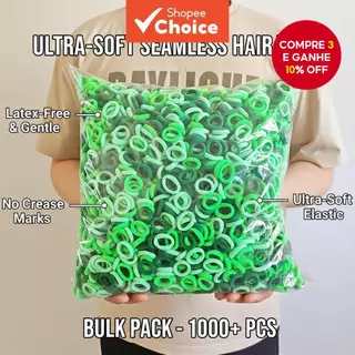Laços De Cabelo Sem Emaranhados Para Meninas , Crianças , Suportes De Rabo De Cavalo Indolor , Faixas Elásticas , Vestid em Oferta na Shopee