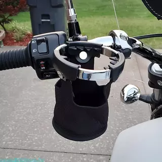 moonlightyaa1 Guiador Ajustável Suporte Copo Para Motocicleta Montagem Garrafa ATV