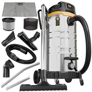 Aspirador de Pó e Água Profissional 2800W GTW INOX 70i Função Autolimpante Wap Bocal de Sopro em Oferta na Shopee