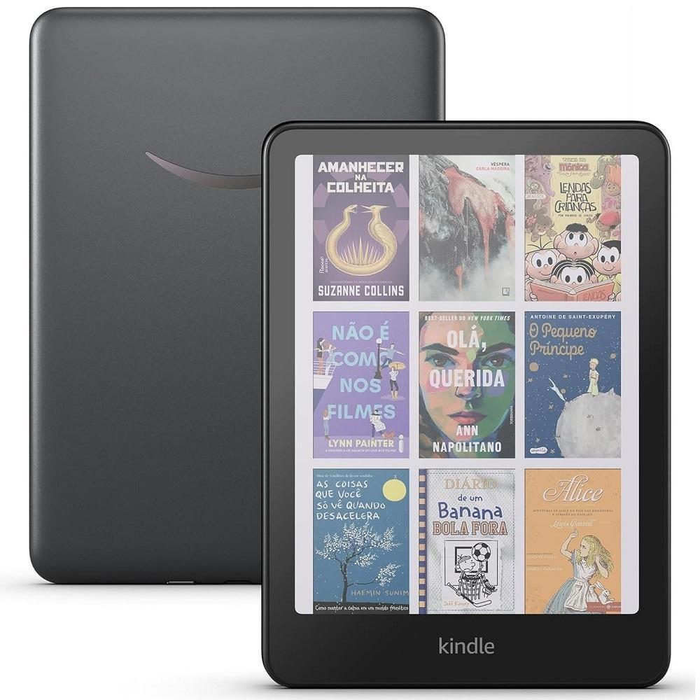 E-reader Amazon Novo Kindle Oasis com 7?, Wi-Fi, 8GB, Preto