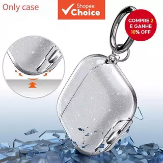 Capa Protetora Transparente Brilhante Para AirPods Pro/2/3/2-À Prova De Choque Com Brilho (Apenas) em Oferta na Shopee