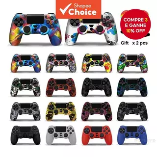 Capa Flexível De Silicone Com Impressão Camo Para Controle Ps4 4 em Oferta na Shopee