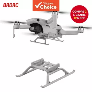 Suporte De Trem De Pouso Brdrc Para Dji Mini 4k/mavic Mini 2/mini Se, Extensor Leve E Protetor De Pé