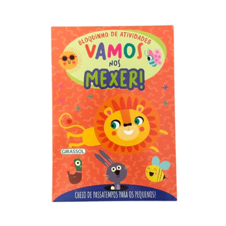 BLOQUINHO DE ATIVIDADES - VAMOS NOS MEXER em Oferta na Shopee
