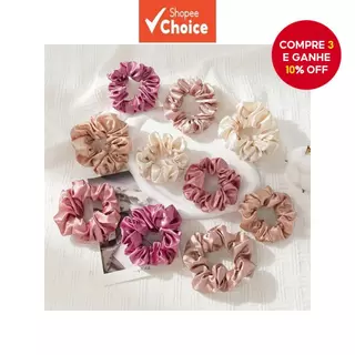 Conjunto De Laços De Cabelo De Cetim Rosa Com 10 Peças 5 Grandes 5 Pequenos Presente De Dia Dos Namorados Para Mulheres em Oferta na Shopee