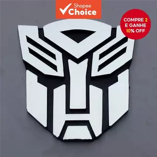Autocolantes Transformadores De Emblemas Criativos Em em Oferta na Shopee