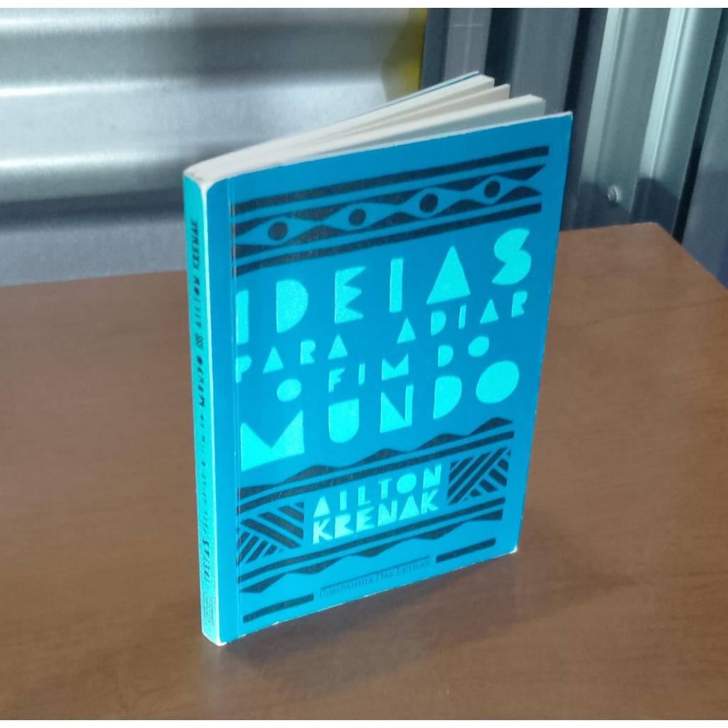 Livro Ideias para Adiar o Fim do Mundo Ailton Krenak | Shopee Brasil