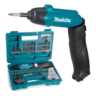 Parafusadeira A Bateria Makita Df001dw 3,6v Sem Fio Bivolt Com Maleta 81 Acessórios em Oferta na Shopee