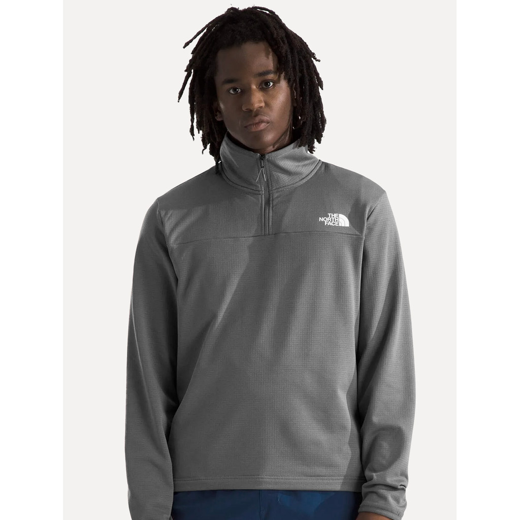 Blusa The North Face Masculina Pulover Cedar Trail Grid Fleece 1/4