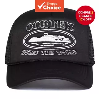 Boné com Estampa de Pentágono da Marca CORTEIZ - Boné Ajustável para Golfe e Beisebol Unissex em Oferta na Shopee