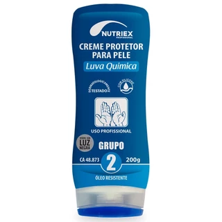 Creme protetor para a pele Luva química grupo 2 - 200g Nutriex em Oferta na Shopee