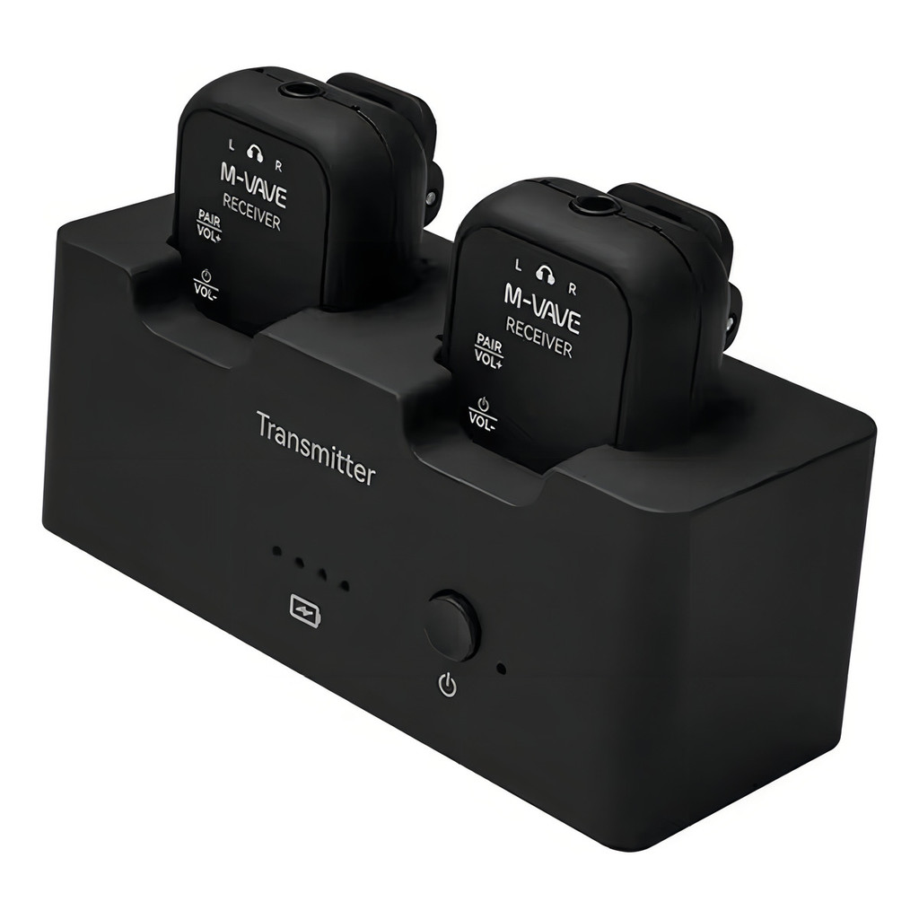 Sistema Monitor De Palco M-vave Sws12 In-ear Wp12 1tx - 2rx | Shopee Brasil