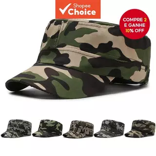Boné De Treinamento Ao Ar Livre , Chapéu De Sol Militar Para Viagens Esportivas Camufladas Masculinas E Femininas em Oferta na Shopee
