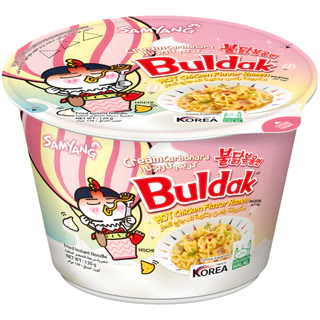 Lamen Coreano Samyang Buldak Cream Carbonara Big Bowl 120g